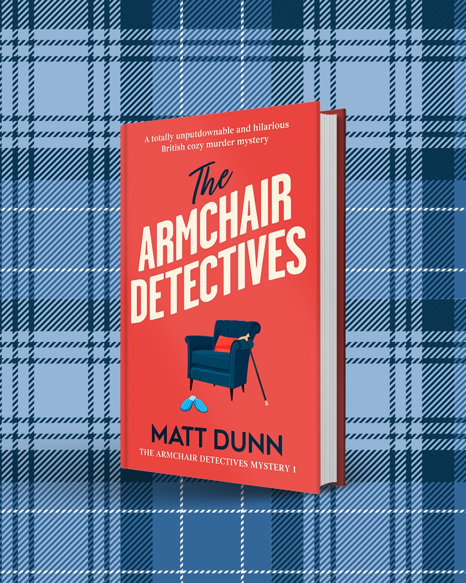 They might be over the hill but they’re far from six feet under and now there’s a murder to solve! 🔎

The Armchair Detectives by <a href="/mattdunnwrites/">Matt Dunn</a> is out today! This is a totally unputdownable and hilarious British cozy murder mystery!

Grab your copy: geni.us/B0FJ2KDQ5Rsoci…