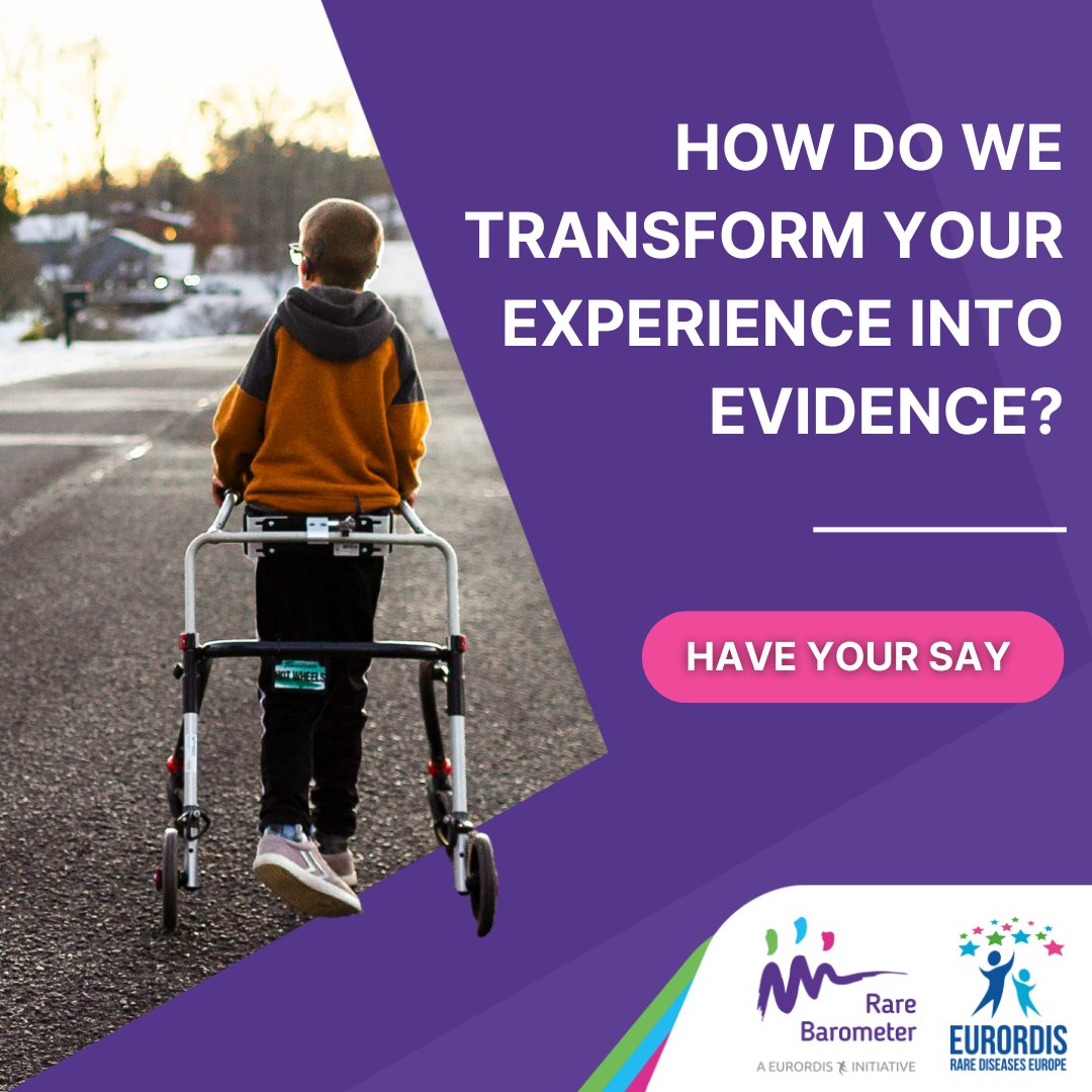 eurordis's tweet photo. 💡 Every answer matters! The #RareBarometer survey turns lived experience into evidence to improve support for people with rare & undiagnosed conditions.
🌍 25 languages | Results in 2026
👉 Take part: https://t.co/7bJTaPnAYu https://t.co/6boknbpm6z