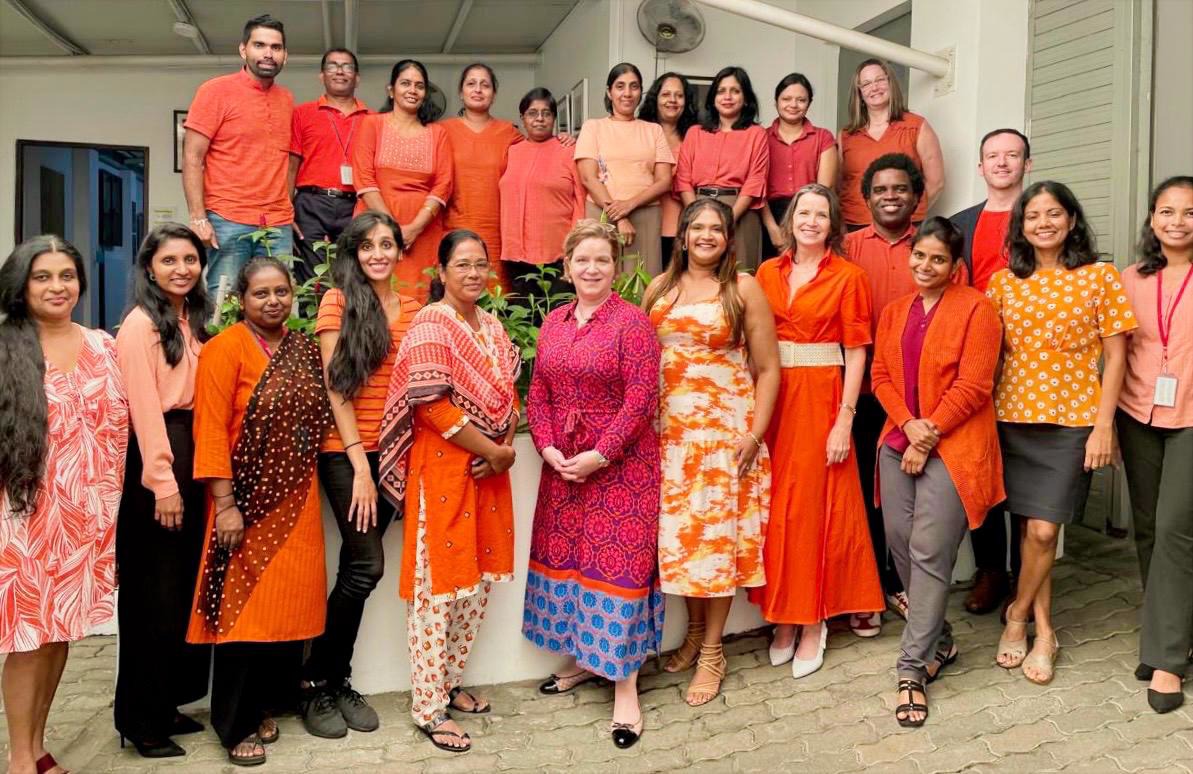 CanHCSriLanka's tweet image. To commemorate Canada’s National Day of Truth and Reconciliation, staff at the CHC in #SriLanka wore the colour orange &amp;amp; shared what reconciliation means for us. #NDTR #TruthAndReconciliation  #OrangeShirtDay #EveryChildMatters