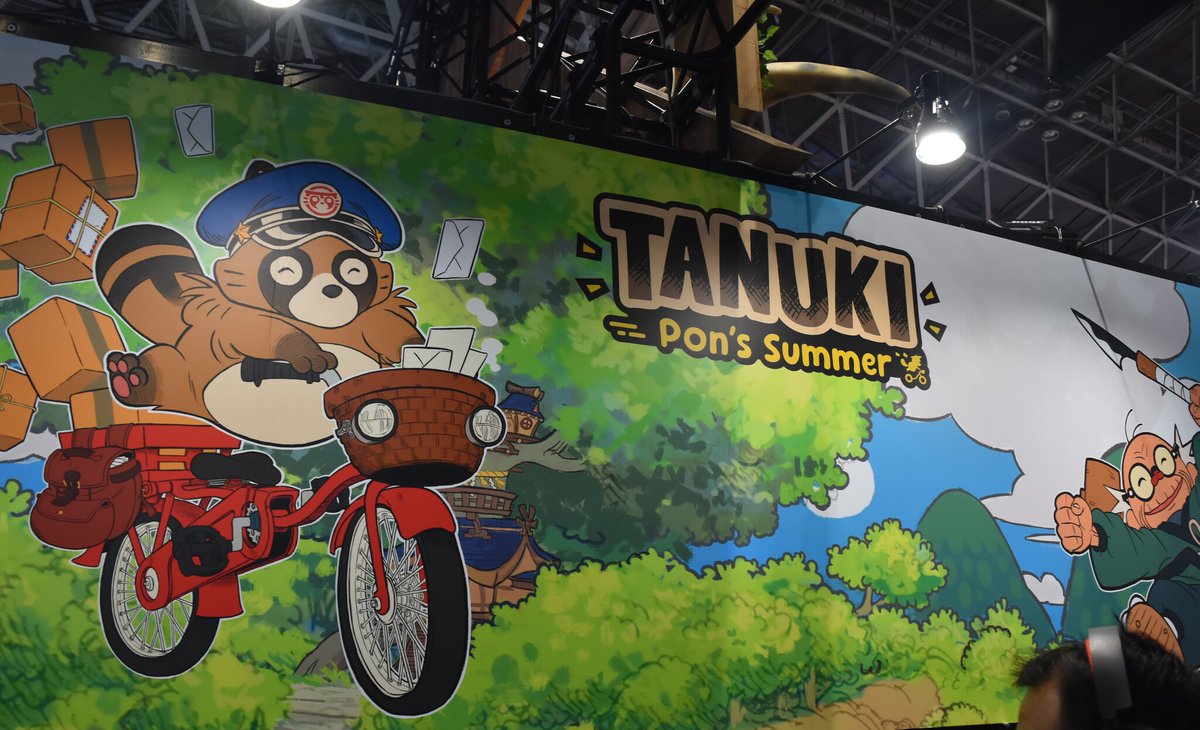 10万ウィッシュリスト登録を達成した『TANUKI: Pon's Summer』！“タヌキのBMX×生活シミュ”の快進撃について聞いてきた【TGS2025】
gamespark.jp/article/2025/1…

『TANUKI: Pon's Summer』はBMXとADVが交わる異色の一作です！