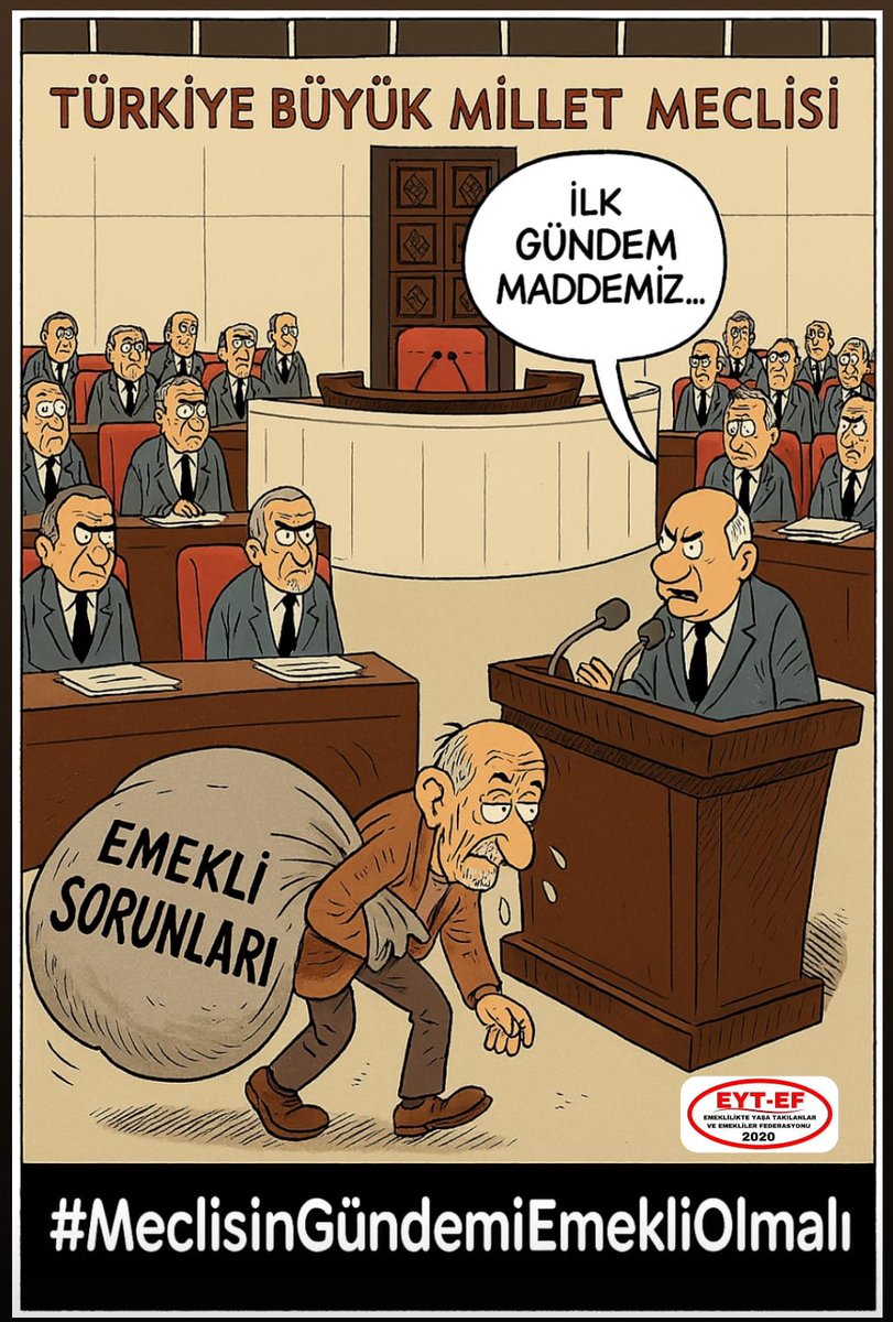 ArzuLastikci's tweet photo. TAG
👇
#MeclisinGündemiEmekliOlmalı

TBMM’ye çağrımız açık ve nettir !

Gündemin ilk sırasına yaşam mücadelesi veren #Emekli leri alın !

Siyasi pazarlıkların değil;
Sosyal adaletin konusu haline getirin !

#5000KısmiyeDerhalEmeklilik
@RTErdogan
@isikhanvedat
@TBMMGenelKurulu https://t.co/cYJ10nhQiE