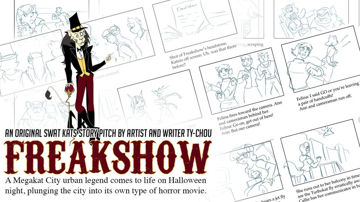 TheSWATKats's tweet photo. Make sure to check out fan artist and writer @TyTellsStories's original story and illustrations in "Freakshow: A #SWATKats #Halloween Episode" storyboard βΆοΈ https://t.co/MSWjsmxlKr
#FirstDayofOctober π¦ https://t.co/DrGbDXDz3J