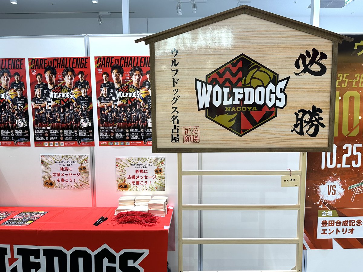 WOLFDOGS NAGOYA ウルフドッグス名古屋 選抜選手 直筆サインボール WOLFDOGS NAGOYA ウルフドッグス名古屋 選抜選手 直筆サインボール