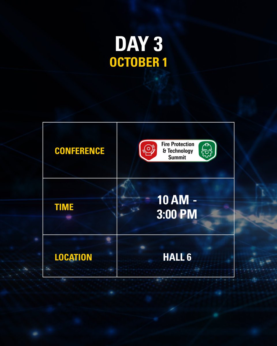 Intersec Saudi Arabia 2025 enters its final day today.
We invite all attendees to make the most of this final day to explore the exhibition.

Show runs until 6pm, register online and skip the line via the link:
messefrankfurtme-registration.com/mf_shop/ISSA25
