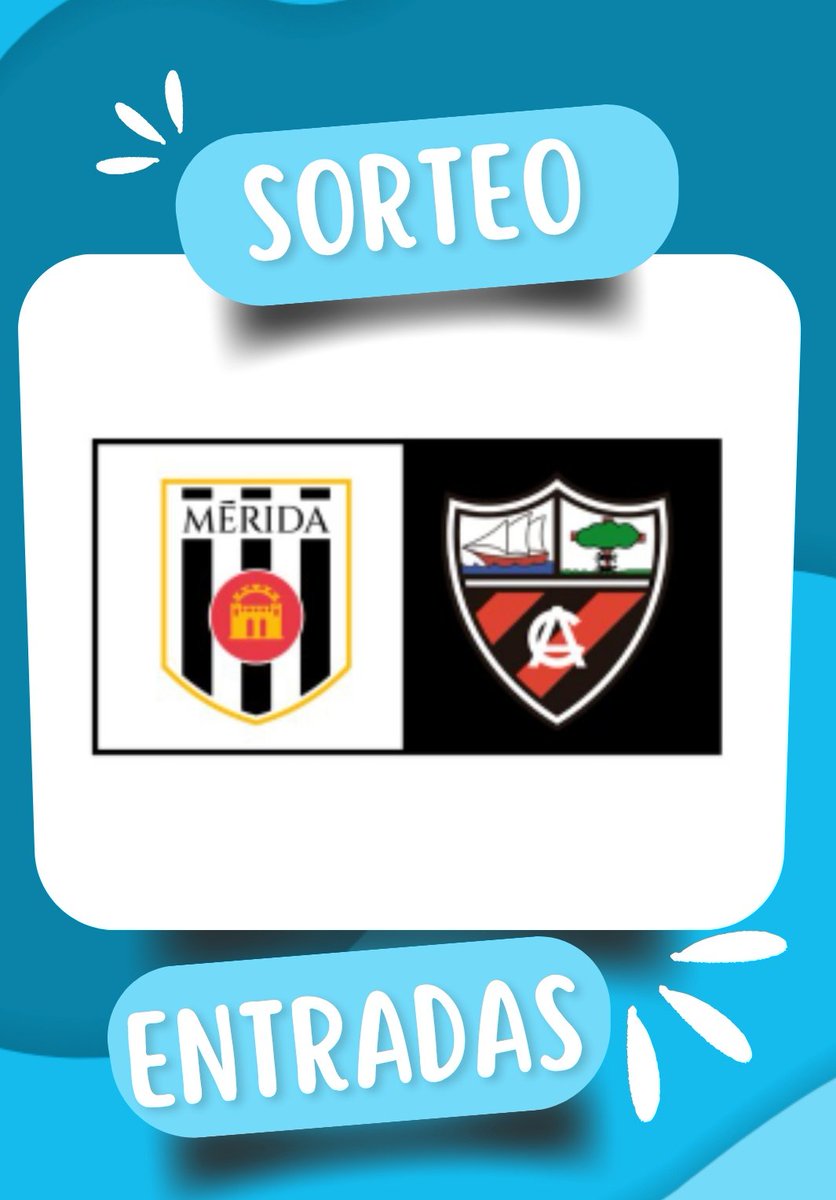 Participa con nosotros en nuestro #Sorteo de entradas para el partido del Mérida. 
Síguenos en Instagram.

instagram.com/p/DPPdEToiHB9/…