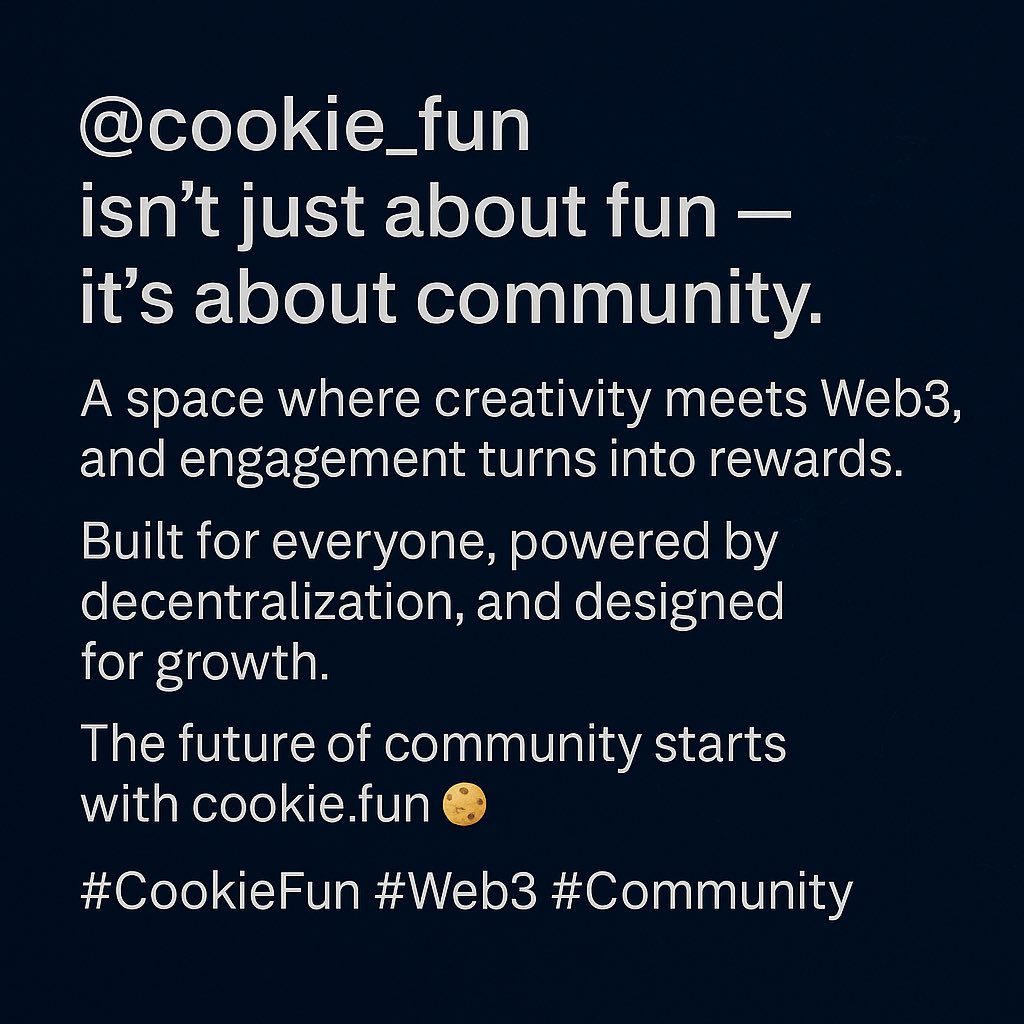 navid7c's tweet image. cookie.fun is building the future of community-driven Web3