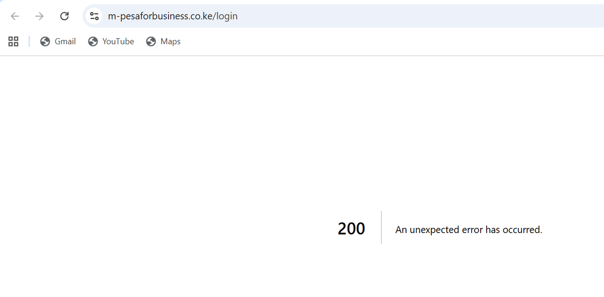 tnyaga's tweet photo. @Safaricom_Care Unable to reach this page since yesterday and I need to follow up an application. A call to the business center number had me on the IVR for close to 15 minutes and still no one picked. Please check my DM. https://t.co/ySchoRhnrh