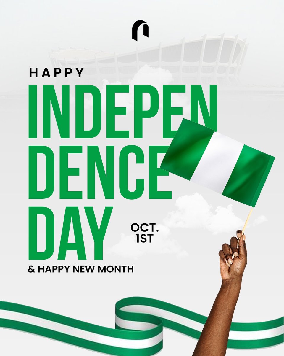 This Independence Day, we celebrate freedom, resilience, and the power of stories that unite us.🇳🇬 ✊🏿

At Nemsia Studios, every film from Breath of Life to Suky and Finding Nina are more than stories, they’re cultural moments.  
#IndependenceDayNigeria #October #NemsiaStudio