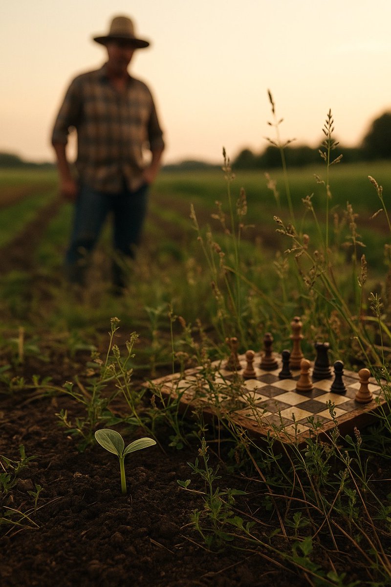 CostaTejedor's tweet photo. "No son las malas hierbas las que ahogan la buena semilla, sino la negligencia del campesino." Confucio
No es la maleza, es la indiferencia lo que mata la semilla. 
🌱♟️ #Marketsbets #Confucio #Responsabilidad #Negligencia #FotografíaConMensaje #AjedrezVisual https://t.co/aidwWCJzSE