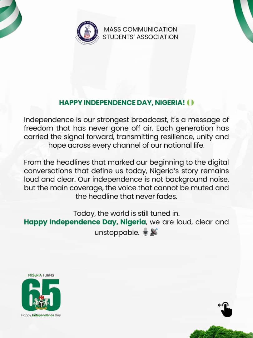 Happy Independence Day, Nigeria!🎉
Cheers to 65!🥂