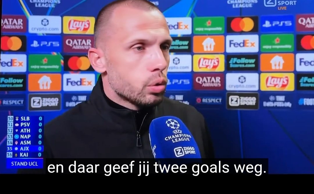 Als ik die interviewer was: "Wat zeg je toch allemaal man, ik heb helemaal niet meegespeeld!"

#je

#OMAJA