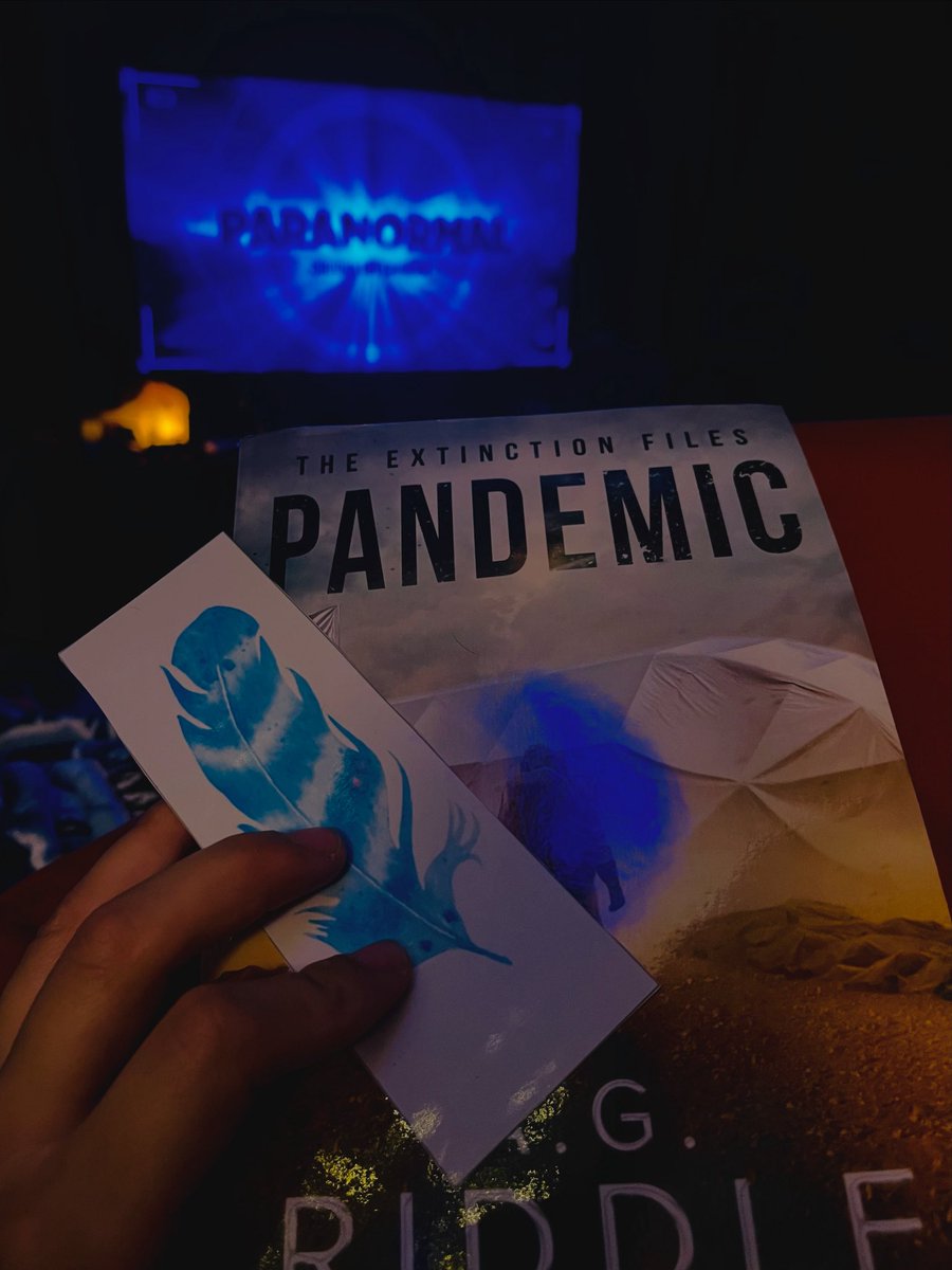 Scored a bunch of books, so before I call it a night it’s reading and some paranormal caught on camera.