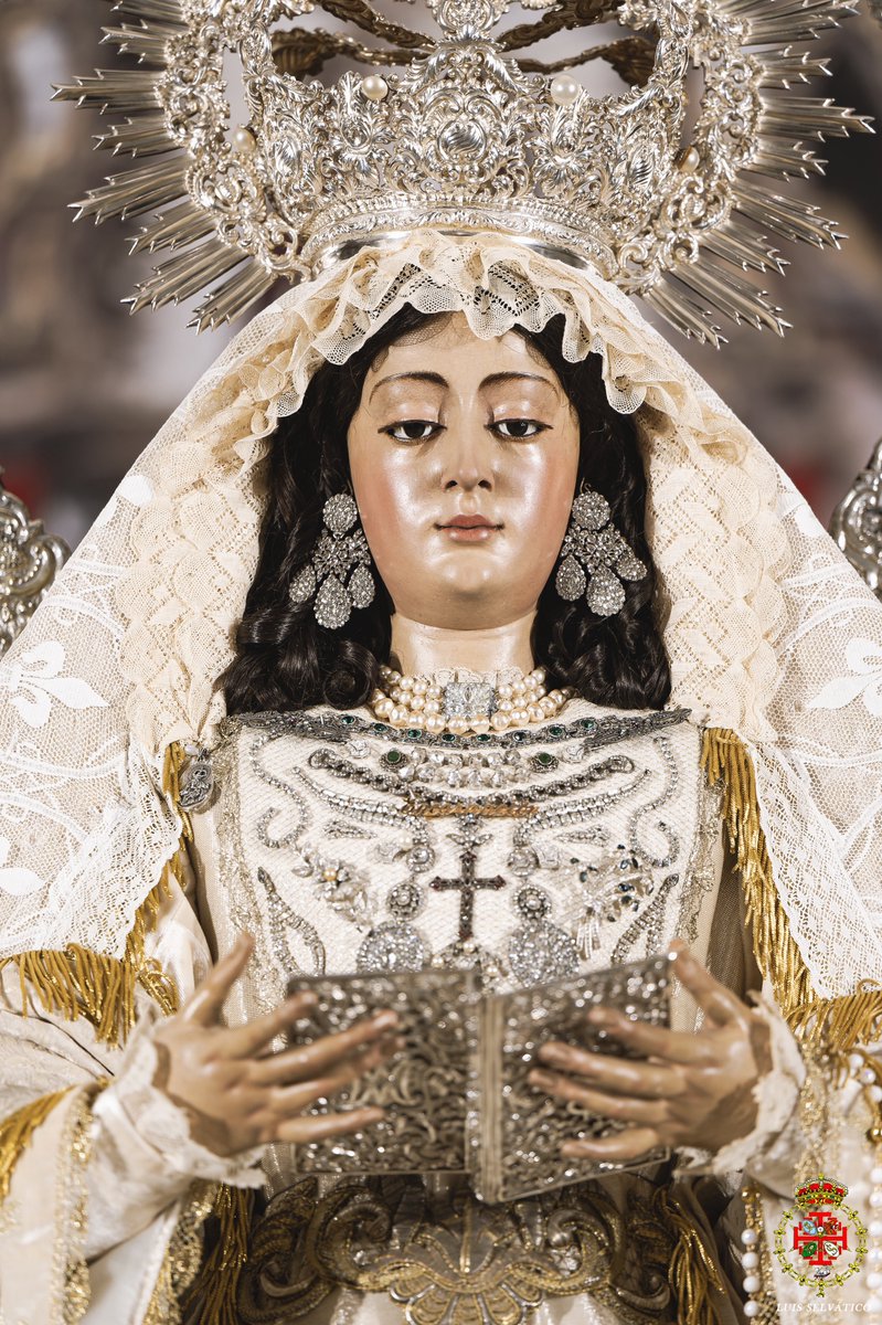 #EncarnaciónCena25 | Nuestra Señora de la Encarnación luce vestida en su paso para la salida procesional que tendrá lugar el próximo domingo 5 de octubre.

📷 <a href="/lselvatico/">Luis Selvático</a>