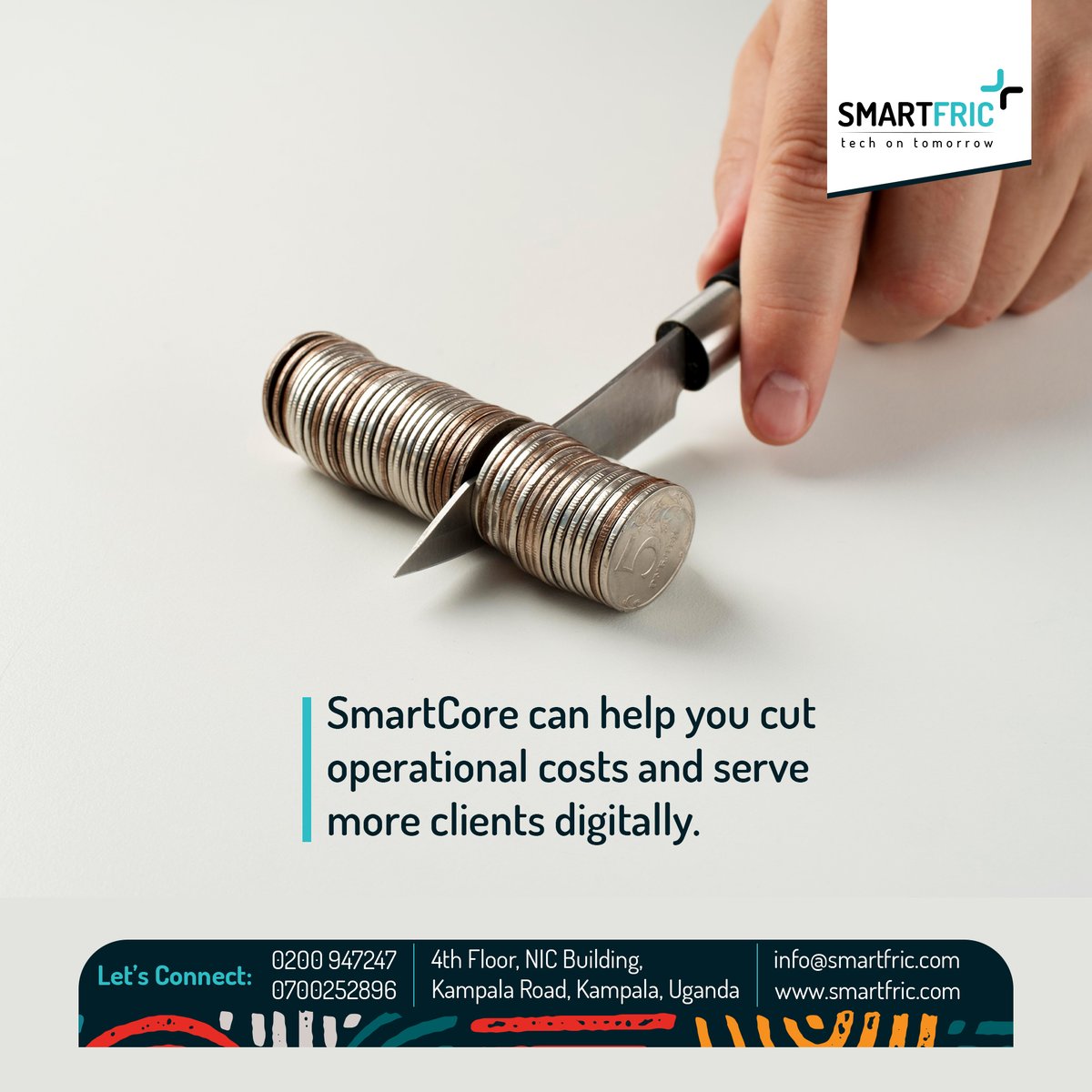 Smartfric_u_ltd's tweet image. SmartCore can help you cut operational costs and serve more clients digitally.
#ClientSuccess #SmartCoreBanking #SmartfricImpact