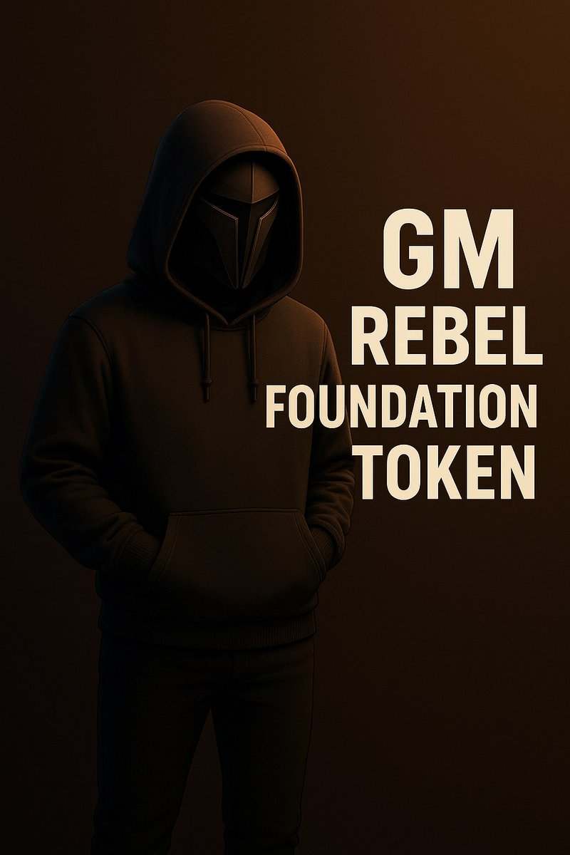 muby_tech's tweet image. GM Rebels ☀️⚡️$RFT 
A new day, a new chance to stand strong.
 The Rebel Foundation Token @RebelPepe700 isn’t just about value it’s about vision, resilience, and building together.
💥 Stay bold
💥 Stay united
💥 Stay REBEL
#GM #RFT #Web3 #solana