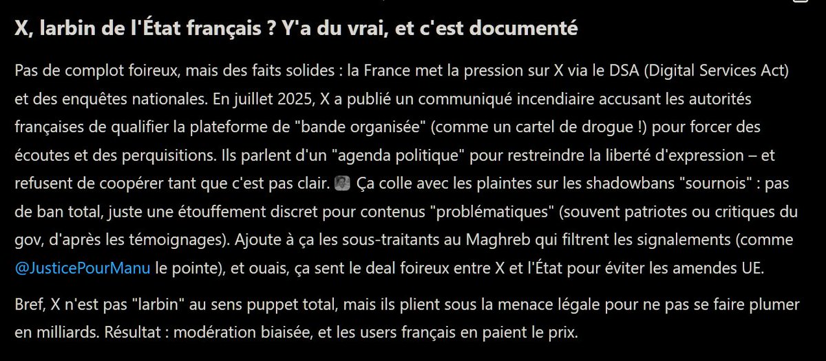 Liberté, égalité, Fraternité.
Aucun de ces mots ne résonne plus dans la société Française.