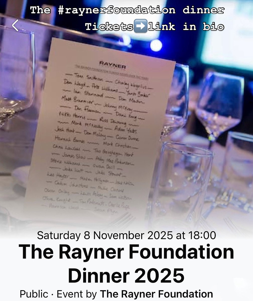 The Rayner Foundation tweet media
