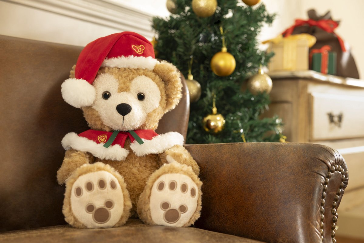 WDWダッフィー ぬいぐるみ　まとめ売り　クリスマス　イヤーダッフィー ディズニー クリスマス ダッフィー ぬいぐるみストラップ 4点