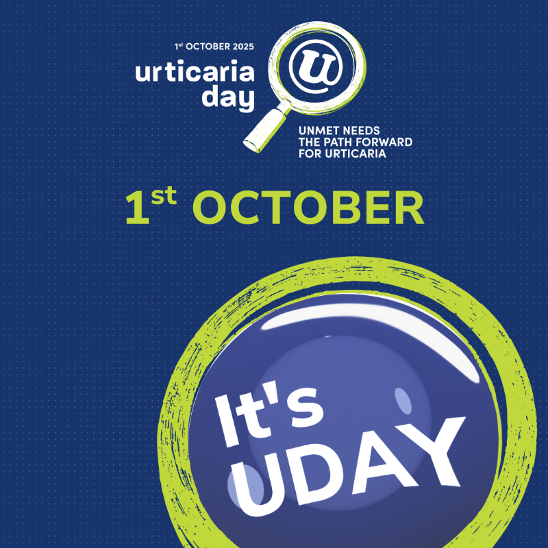 ga2lenetwork's tweet photo. Urticaria Day 2025 is here!
This year’s theme is Unmet Needs – The Path Forward for Urticaria.

Many still face limited treatments and lack of support. Your story can lead to change!