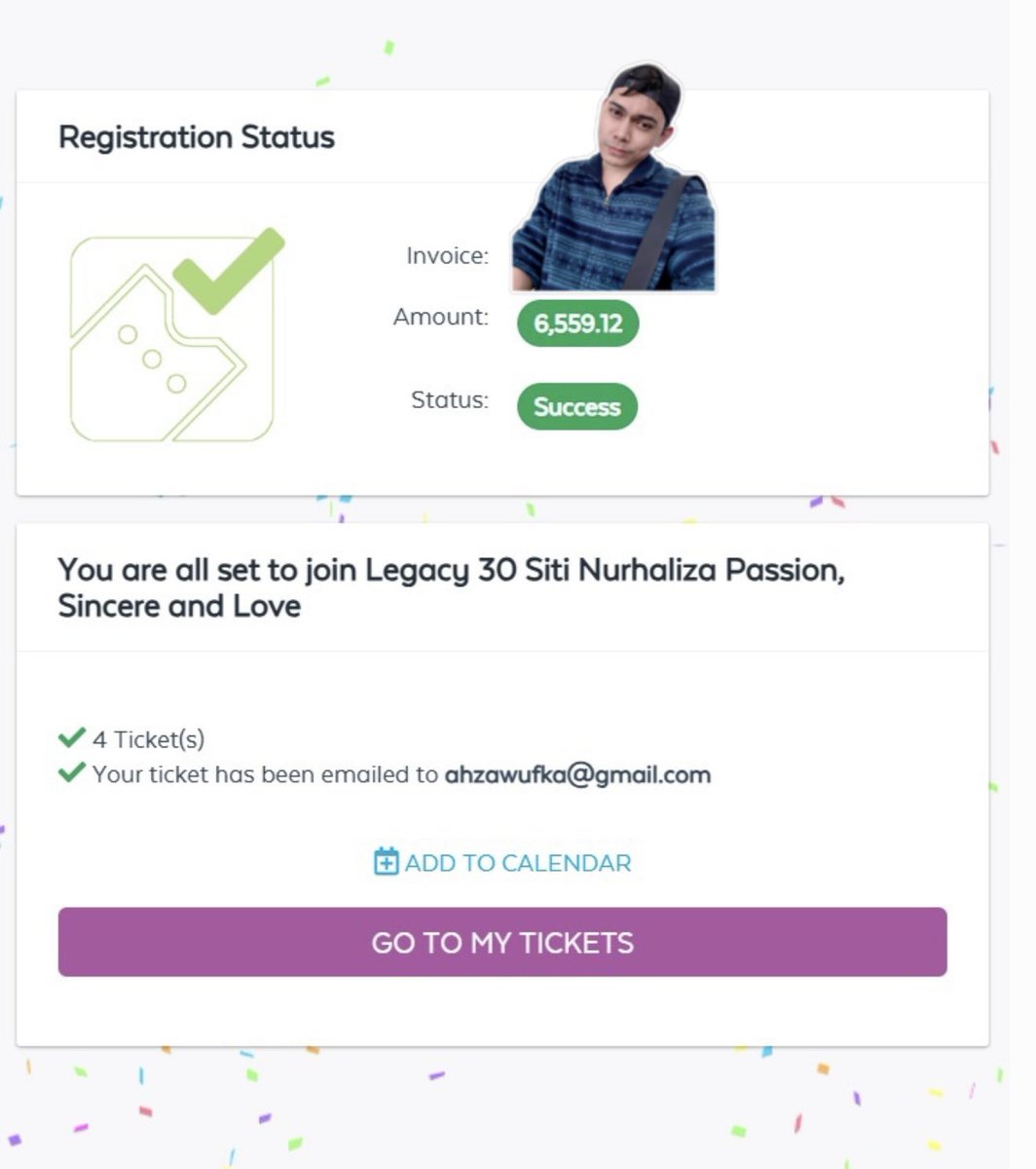 Alhamdulillah.. selepas berejam berperang.. haha.. See u guys bulan January 2026 nanti!! See you kesayanganku Siti Nurhaliza <a href="/CTNurhaliza11/">Siti Nurhaliza</a> 

#Legacy30 #Sitinurhaliza