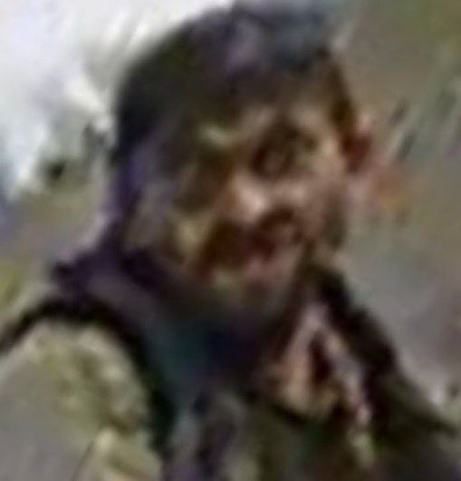 The last moments of a Russian soldier targeted by a Ukrainian FPV drone.