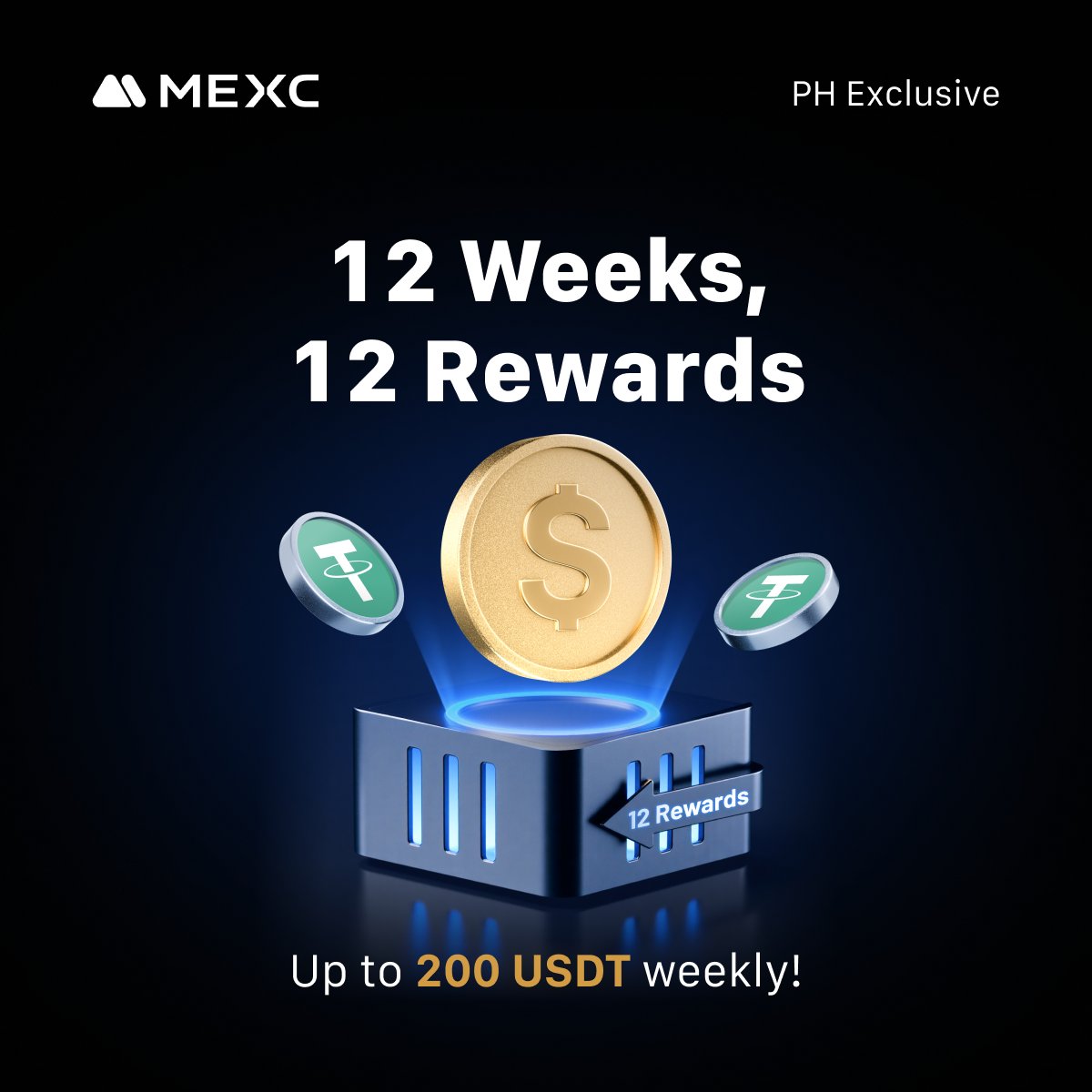 🎄 MEXC 12 Gifts of Crypto Christmas! PH Merchants Exclusive! 🎁

Celebrate christmas early with 12 weeks of crypto rewards! From Sep 29 to dec 21, 2025, PH P2P merchants can complete weekly challenges and earn up to 200 USDT weekly! 

👉 How to Join:
✅Register on the event page
