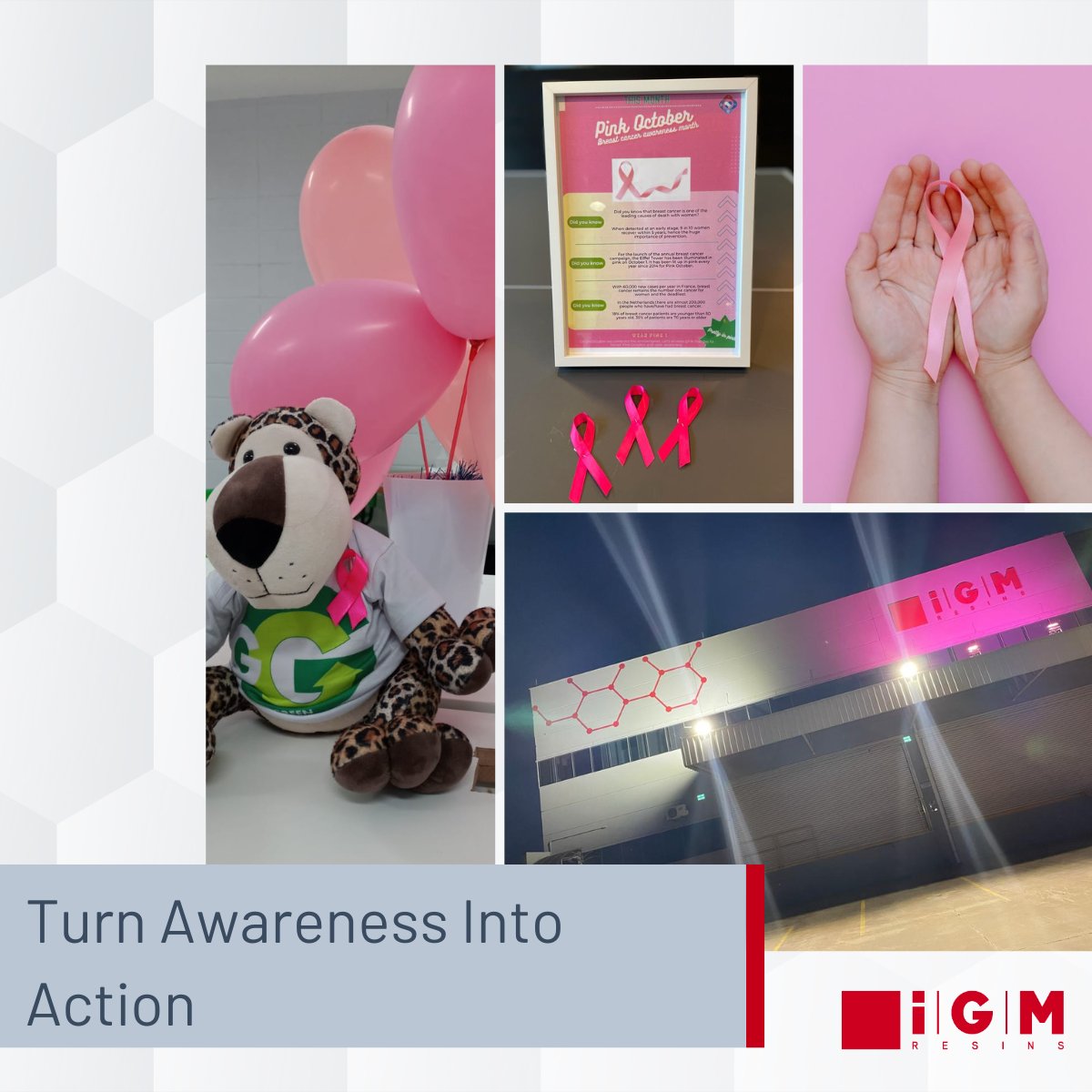 This October, we stand with everyone affected by breast cancer and commit to raising awareness and promoting early detection.

Let’s turn awareness into action together.

#PinkOctober #WeAreIGM