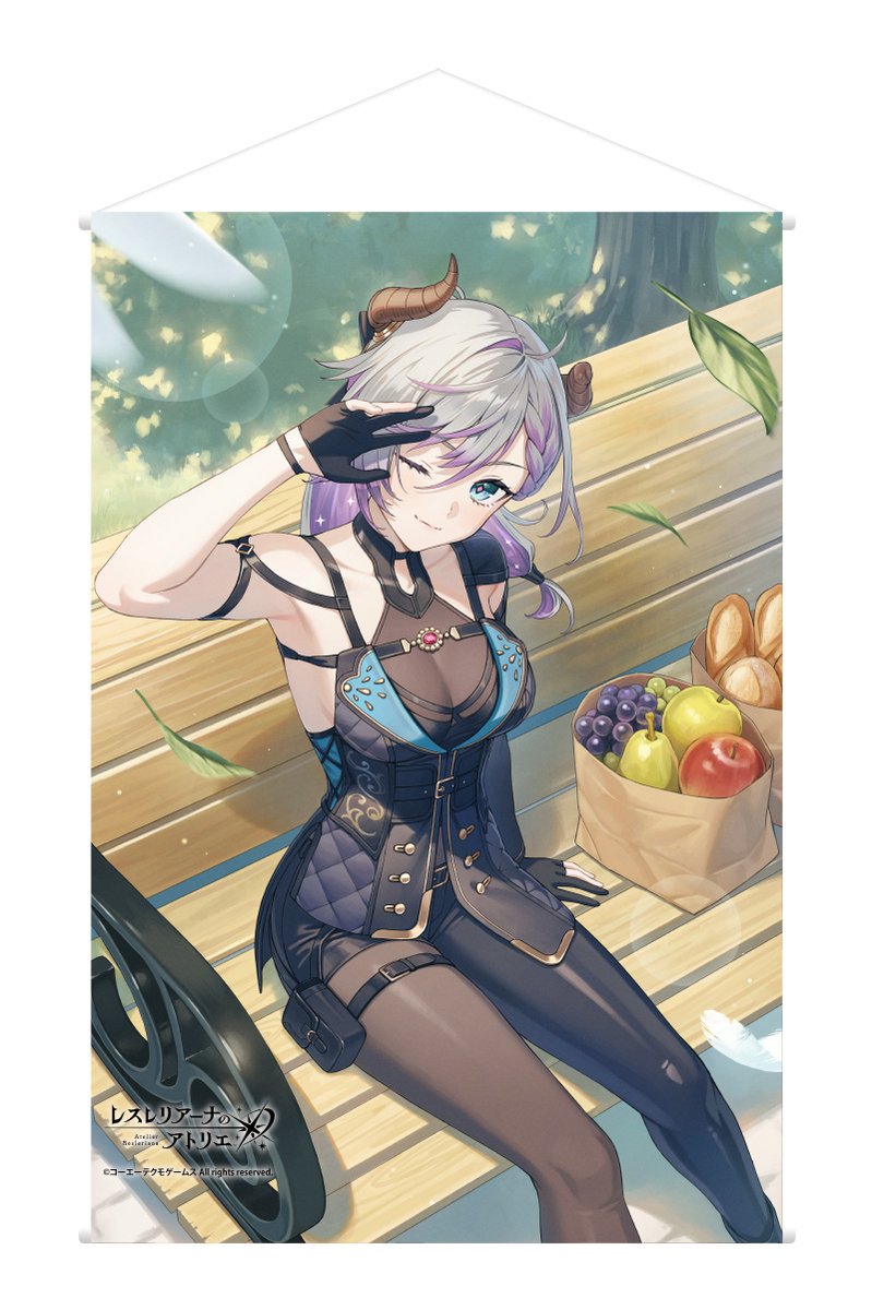 GustSocialPR's tweet image. ／
📢　#レスレリ2周年 グッズ
＼

▶B2ダブルスエードタペストリー（レスナ、ヴァレリア）

海鵜げそ氏、tokki氏の描き下ろしイラストを使用した商品ですの！
とっても可愛らしいイラストなので、ぜひお部屋に飾ってほしいですの！

🗓販売期間：10/19(日) 23:59 まで

shop.koeitecmo.com/products/list?……