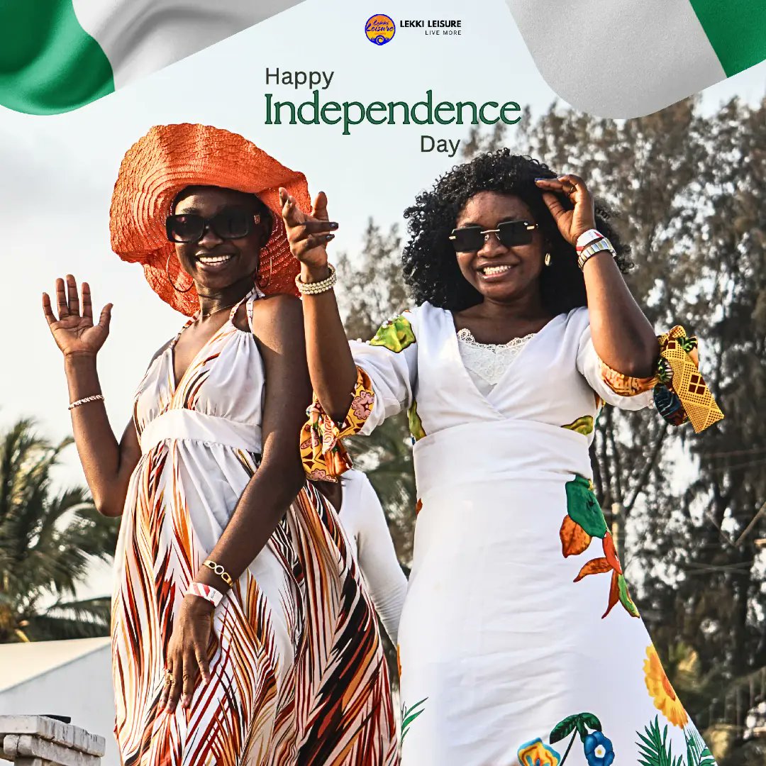L3Hub's tweet image. ✨ Happy New Month &amp;amp; Happy Independence Day, Nigeria! 🇳🇬💚

This October, let’s celebrate freedom, unity, and endless fun by the beach 🌊🌴.

Here’s to new beginnings, good vibes, and unforgettable memories at Lekki Leisure. 💙

#IndependenceDay #LekkiLeisure #LiveMore
