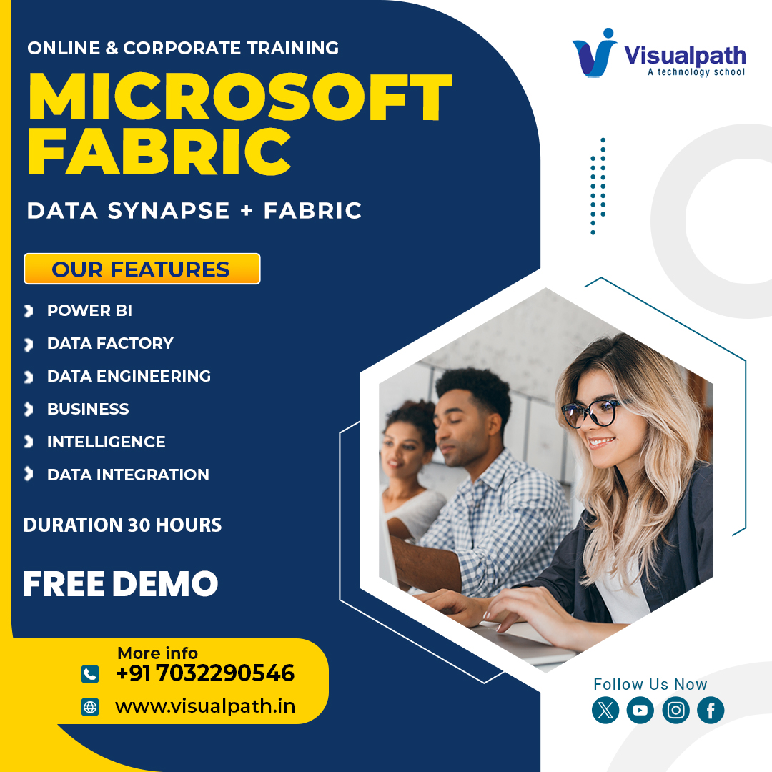 VisualpathPro's tweet image. ✨ #Visualpath offers the best Microsoft Fabric Online Training and Software Online Training. Call +91-7032290546 for a free demo.

🌐 Visit Website: visualpath.in/online-microso…
📩 WhatsApp: wa.me/c/917032290546

#Visualpath #dataengineering #dataanalytics #elearning #powerbi #NEW