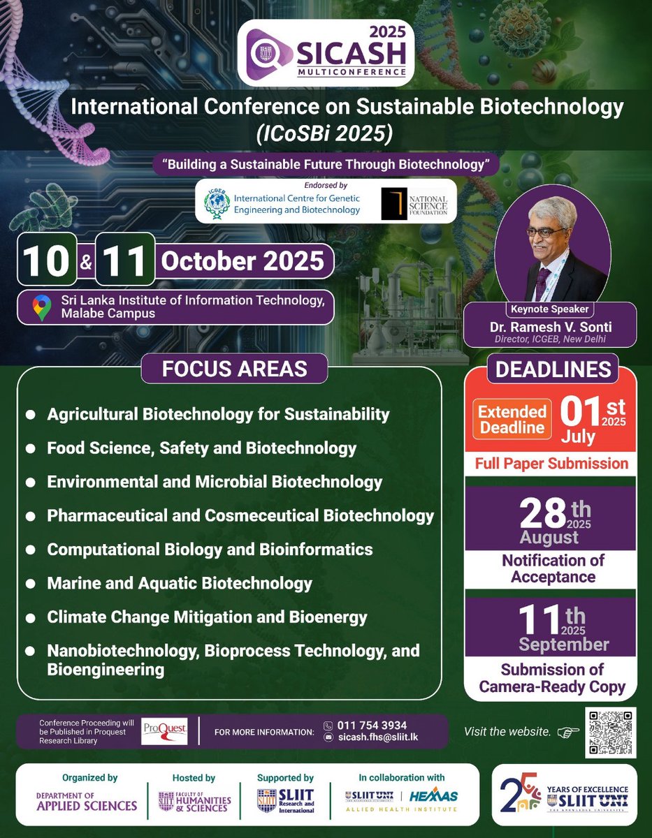 International Conference on Sustainable Biotechnology (ICoSBi) 2025
nsf.gov.lk/index.php/comp…