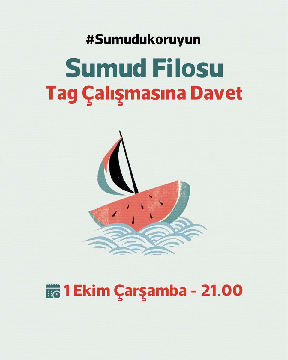 📢 Hashtag Çalışması Duyurusu

Bu akşam 21.00’de başlayacak #Sumudukoruyun hashtag çalışmasına tüm gönüllülerimizi davet ediyoruz.
📌 Çalışma bilgi ve kuralları 20.50’de paylaşılacaktır.

Birlikte sesimizi daha güçlü duyuralım!