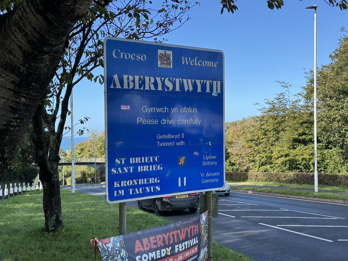 michaelphoto's tweet photo. Made the mistake of driving the campervan into Aberystwyth at the weekend. Woeful lack of parking. Only 4 spaces for motorhomes and campervans. Forced to move on and leave by an over zealous parking Rita. Best advice, avoid this town you’re not welcome! @visitwales @CeredigionCC https://t.co/mEjTTU8TvH