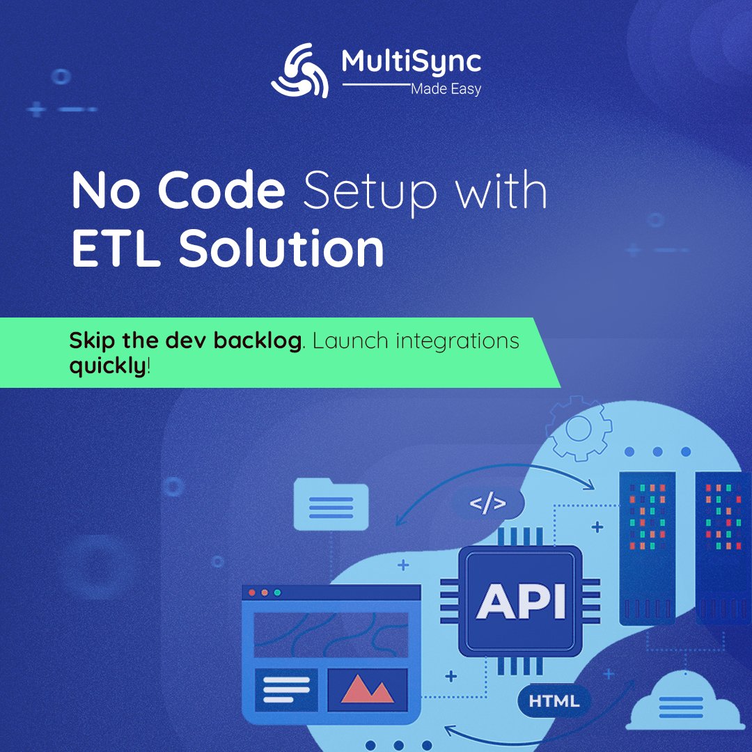 Multisynceasy's tweet image. Say goodbye to long developer queues!

With MultiSync Made Easy, integrate with @salesforce seamlessly using no-code, speed up workflows, and maximize impact effortlessly.

#nocodeintegration #fastdeployment #multisyncmadeeasy #techefficiency #businessboost