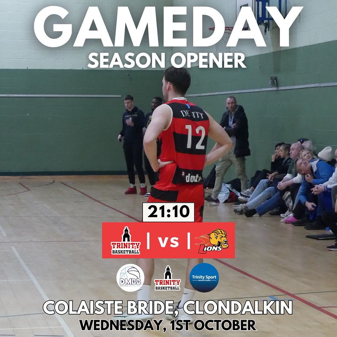 Best of luck to our Men’s Club team who open up their season tonight against Dublin Lions!