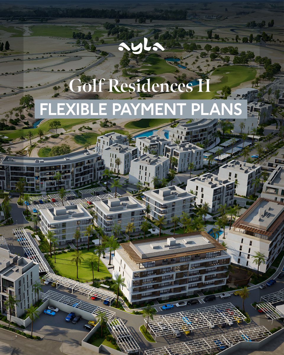 Your future starts at Golf Residences 2, Ayla Oasis!
Discover exclusive prelaunch prices and flexible payment plans! For more information, visit the link below! 

ayla.com.jo/golf-residence…

#DreamHome #Ayla #AylaOasis #LifeStyle