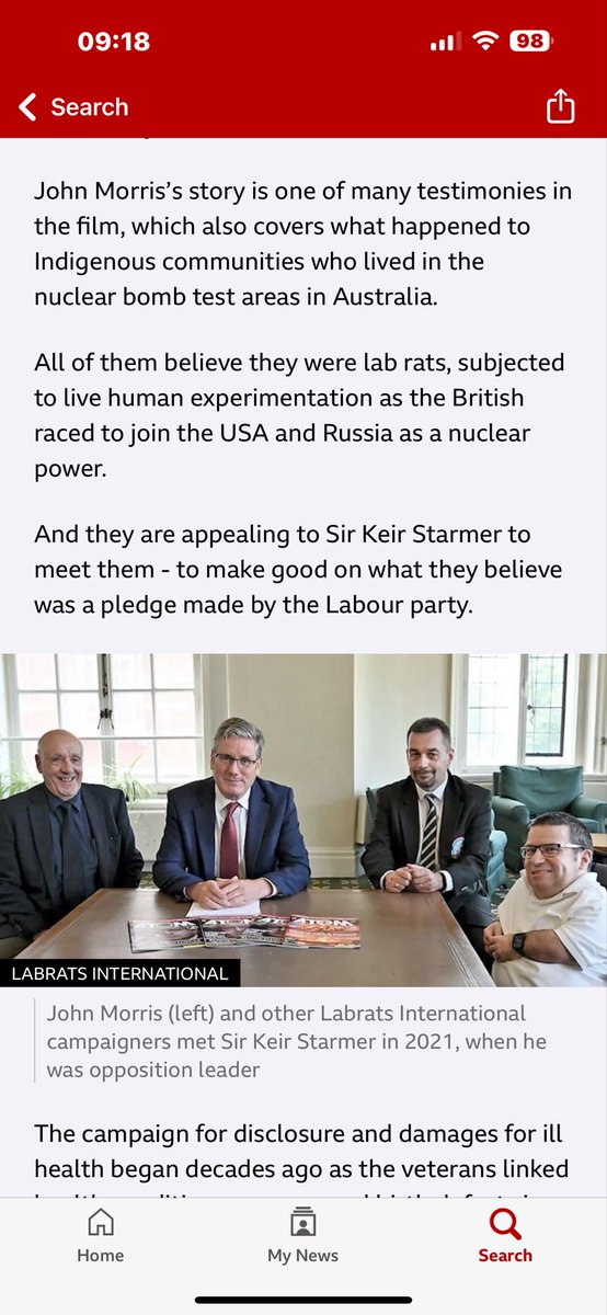 DavidClothier5's tweet photo. Starmer, you say you weren’t aware that the veterans were desperately trying to meet with you to make good on your pledge in 2021 when in opposition. You can’t say that now. Please meet them and keep your promise. https://t.co/D7k9E7SxTa