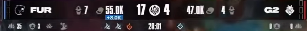 Pafon22's tweet photo. @lolesports btw, MSI
BR x LEC, G2 3 x 2 Furia. https://t.co/F8LxMqR9D0