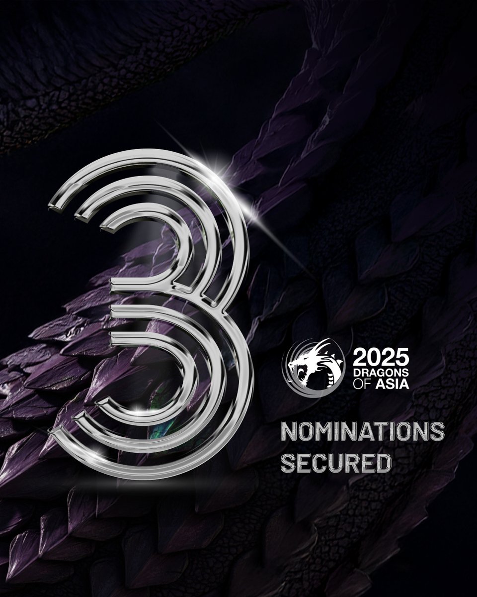 KingdomDigital_'s tweet image. Finalist at the 2025 Dragons of Malaysia &amp;amp; Asia Awards! 🐉🔥 Our campaigns don’t just tell stories; they spark wildfires of creativity.

Let the world feel the fire. ✨
#DragonsOfAsia #KDMilestones