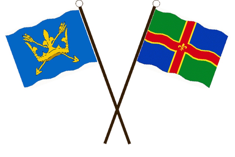 Suffolk flag tweet media