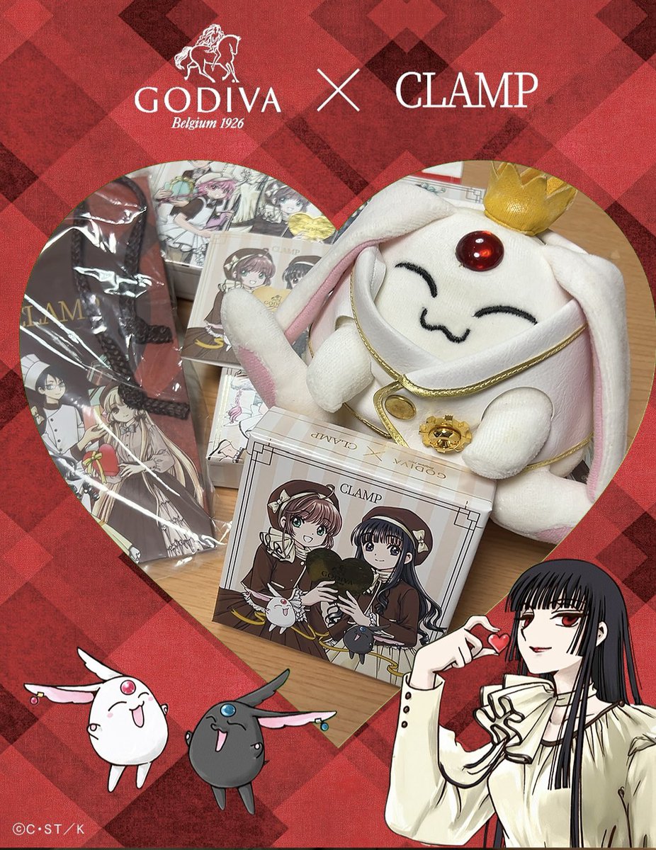ゴディバ×CLAMP初コラボ限定チョコ、発売初日即完売