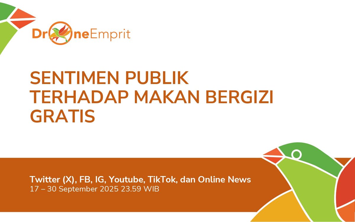 SENTIMEN PUBLIK TERHADAP MBG

MBG digagas untuk atasi stunting, tapi kini viral karena keracunan massal.

Dari triliunan anggaran hingga ribuan korban, percakapan publik memanas di semua platform.

Bagaimana publik merespons polemik program ini? 

By DE (<a href="/ismailfahmi/">Ismail Fahmi</a>)