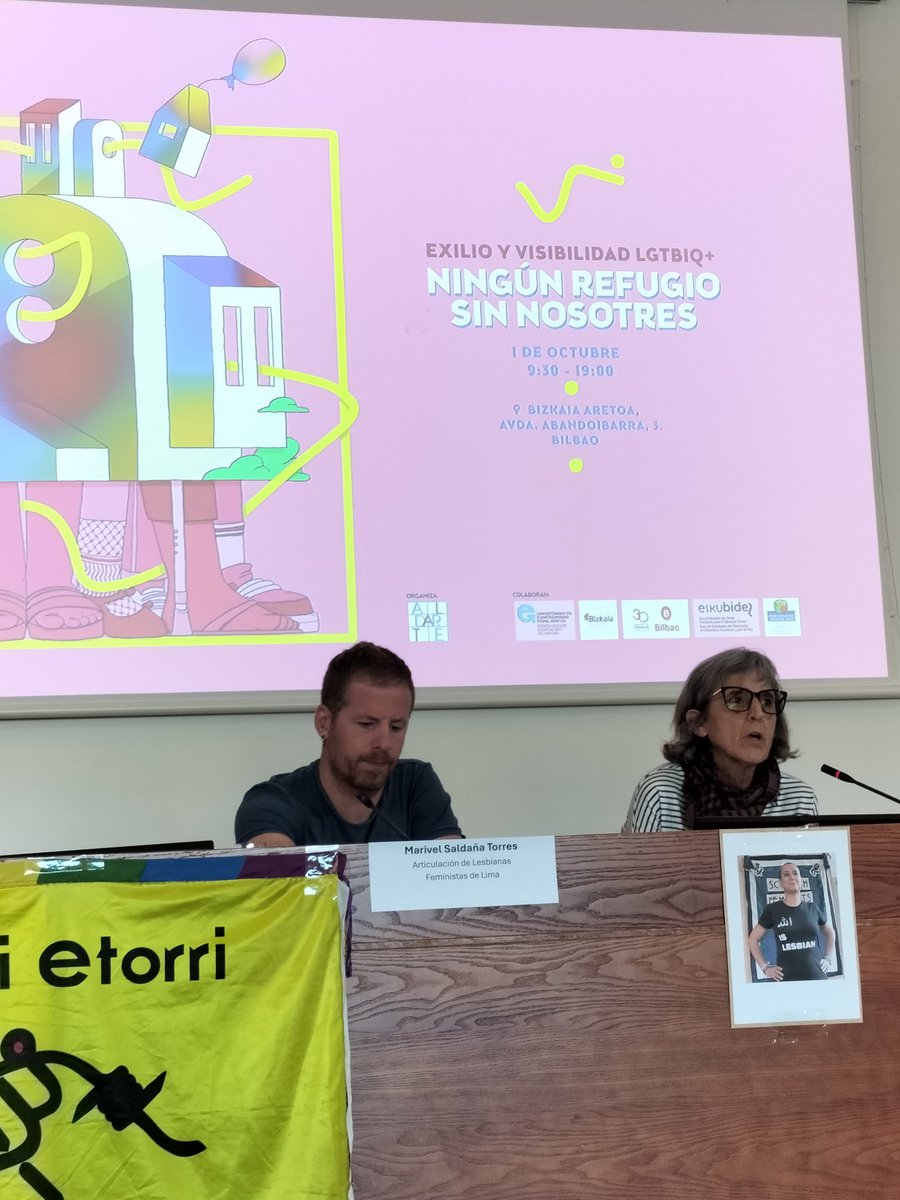 Jornada Exilio y visibilidad LGTBIQ+: ni un refugio sin nosotres
Actividad complementaria de Eskubidez junto a <a href="/ALDARTE/">ALDARTE</a>