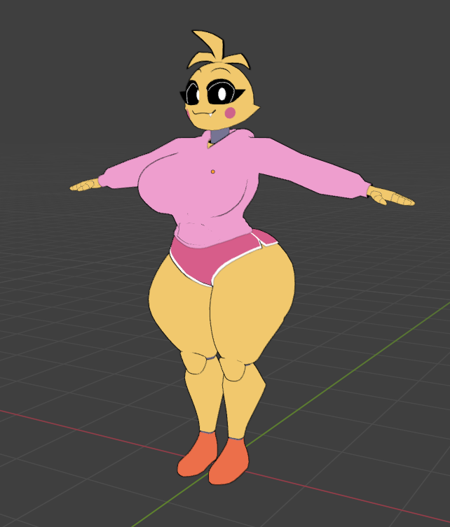 Almost finished with Toy Chica