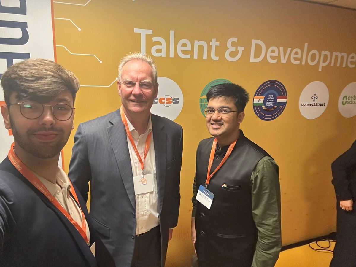 IDCSS25's tweet image. IDCSS at the @OneConferenceNL yesterday!
We were even joined by the two ONE Conference winners from IDCSS24! Lakshmi S Iyengar &amp;amp; Sai Jostna Manaswini Pegetraju.
Thank you @terraeagletech &amp;amp; @GlobalsInc for sponsoring them to the ONE!
@hcssnl @ccoe_hyd @DSCI_Connect @NLinIndia