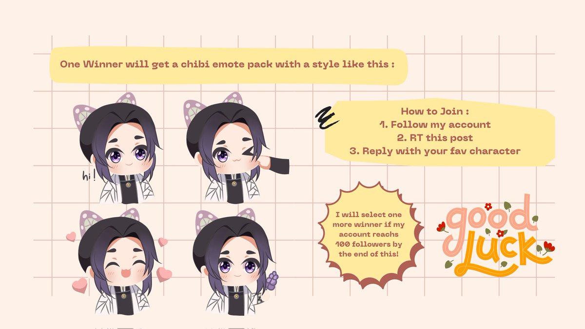 ✿˖° 𝐀𝐑𝐓 𝐑𝐀𝐅𝐅𝐋𝐄 ₊˚⊹ᰔ

To celebrate the start of my journey as a new artist, I’m hosting my very first art raffle! 🎨💖

See you on 31 Oct 2025 ദ്ദി ˉ͈̀꒳ˉ͈́ )✧
#artmoots #artraffle #smallartist #artidn #zonakaryaid #artistindonesia #opencomission #zonauang