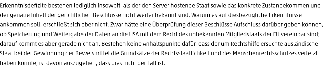 In Anbetracht der jüngsten Enthüllungen in der <a href="/faznet/">Frankfurter Allgemeine</a> ist dieser Beschluss schon bei Verkündung denkbar schlecht gealtert: