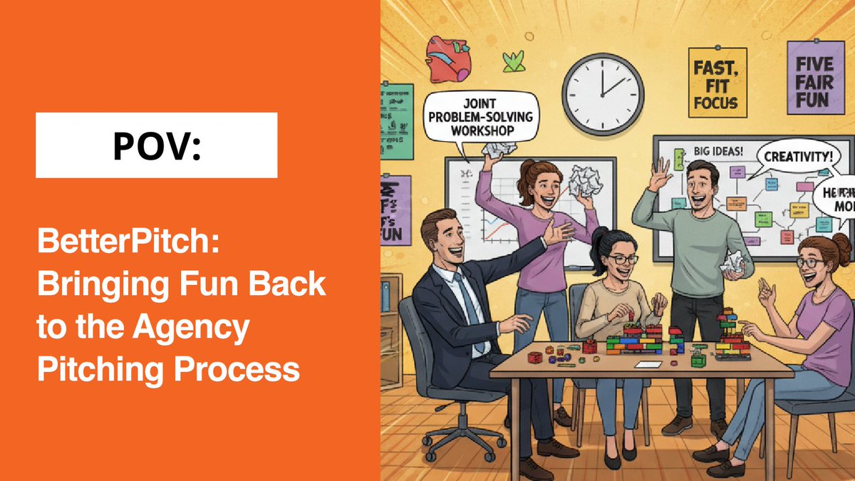 TrinityP3's tweet image. What happened to pitching being fun asks TrinityP3 UK&apos;s Jeremy Taylor? He argues we need to bring back the fun in pitching - check it out on the TrinityP3 blog.
ap1.hubs.ly/y0h66K0