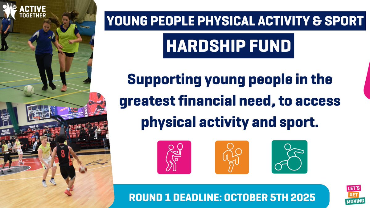 Final call! ⏳

The Hardship Fund deadline is Sunday, Oct 5th 📆

Support available for sport-related costs.

For more info ➡️ ow.ly/zUJR50WM6FS 

#LetsGetMovingLLR #Funding