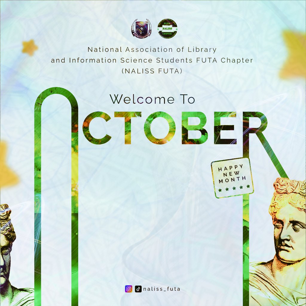 naliss_futa's tweet photo. It's A New Month and NIGERIA INDEPENDENT DAY π³π¬π
As Nigeria grows a year older Today, the Department of Library and Information Science(FUTA) celebrates its country βΊοΈπ.
#futa #futabro #naliss #nalissfuta #libraryscience #independenceday2025 #nigeriauniversities #futasu https://t.co/aEhZSgj62a